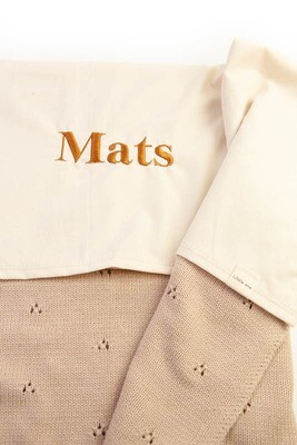 Embroidered bed sheet