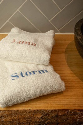 Personalized towel