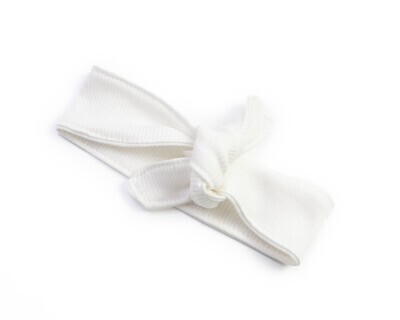 Hairband baby rib ecru