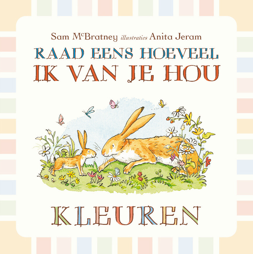 Oefenboek : Raad eens hoeveel ik van je hou - kleuren
