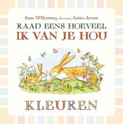 Oefenboek : Raad eens hoeveel ik van je hou - kleuren