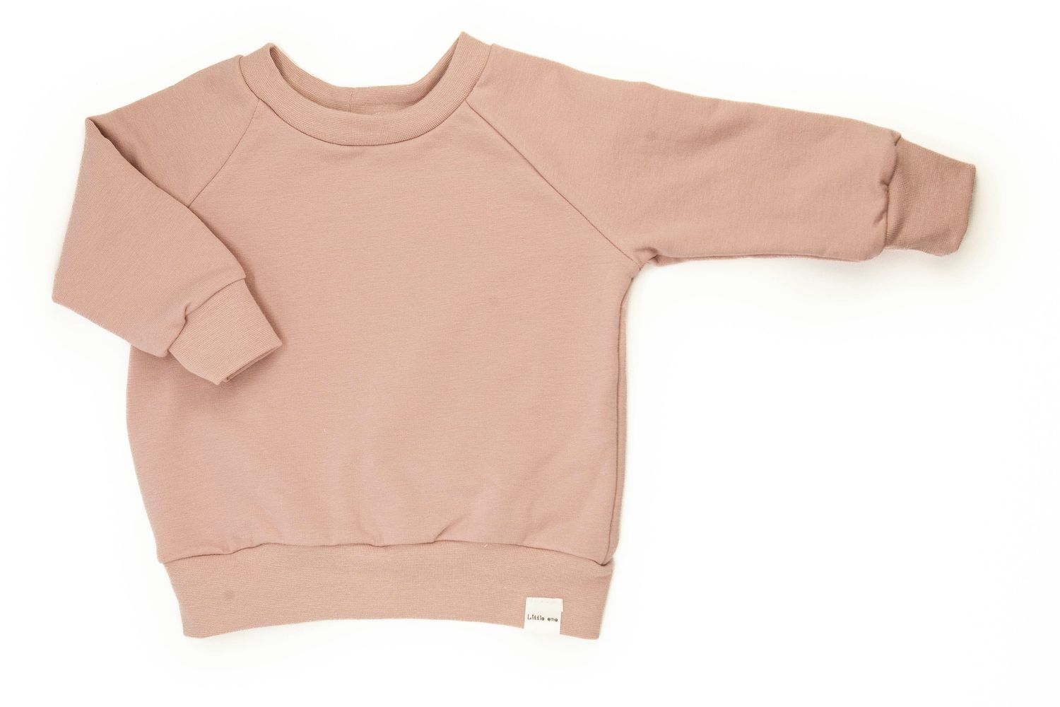 Sweater dusty pink gepersonaliseerd