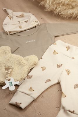 Aanbieding set baby rib little one bears