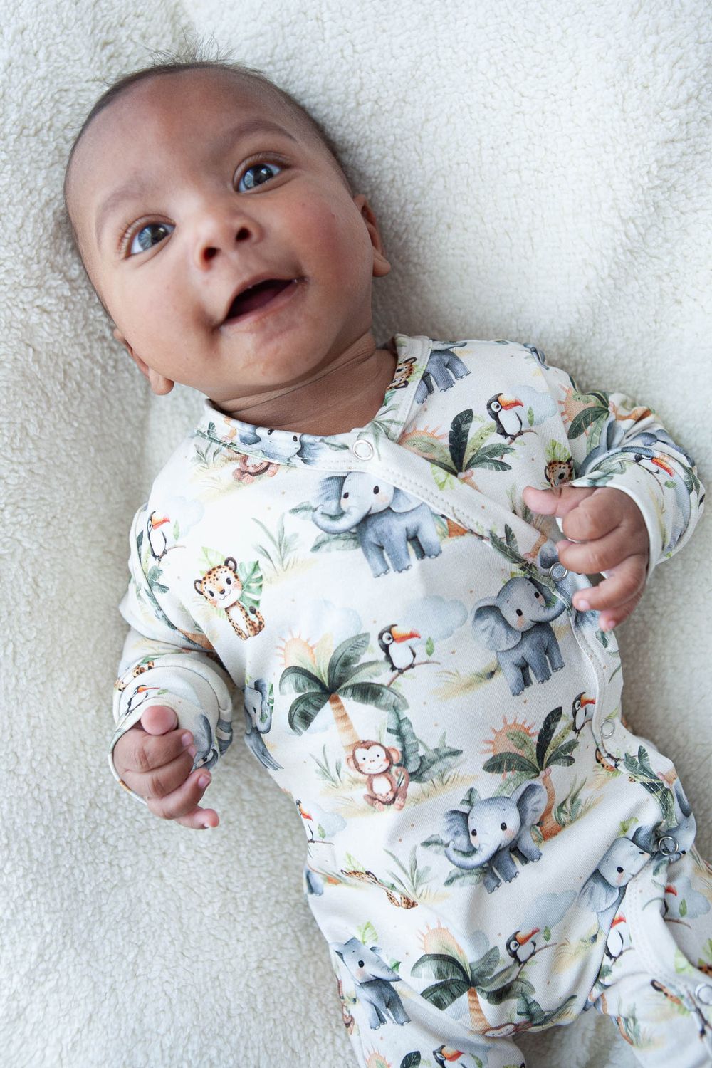 Playsuit little one jungle