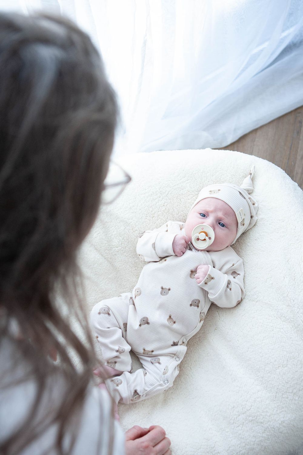 Box-anzug Baby Rippe kleine Bären