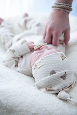 Mütze Baby Rippe kleine Bären