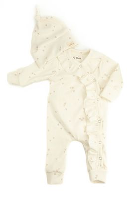 Boxpakje ruffel baby rib ecru hartjes