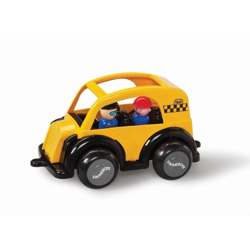 Viking Toys car Jumbo NY cab and 2 figures, 25cm, 81265