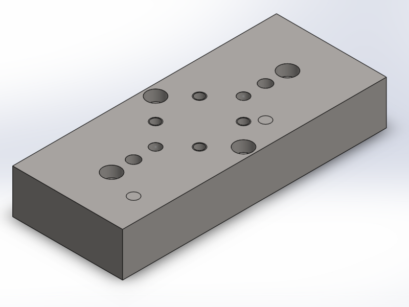 Distanzplatte DP125x300x050 V02 light