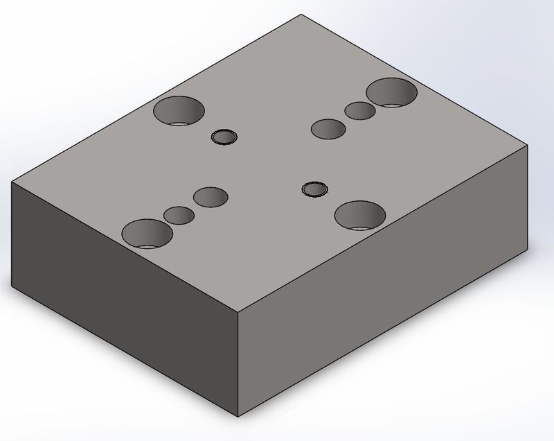 Distanzplatte DP125x160x050 V03 light Distanzplatte DP125x160x050 V03 light