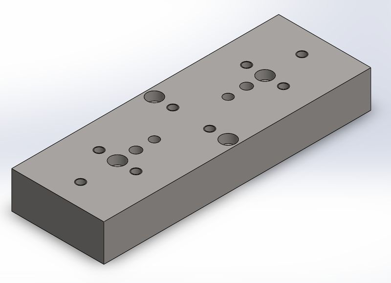 Distanzplatte DP125x362x050 V03 light
