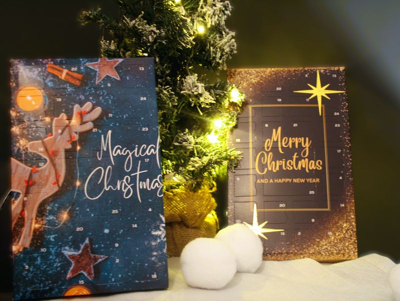 Luxury handmade soy Christmas Wax Melt Advent Calendar