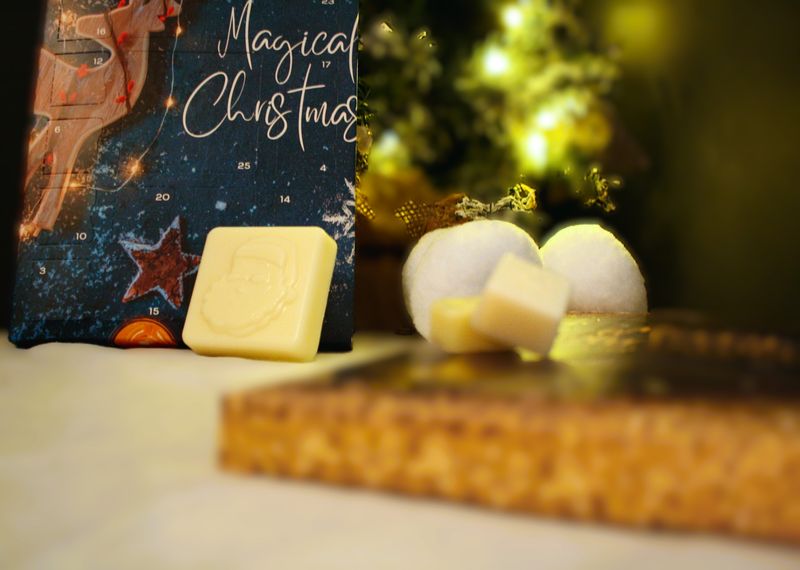 Luxury handmade soy Christmas Wax Melt Advent Calendar