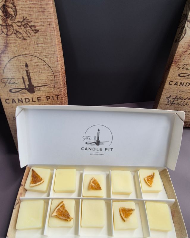 A gift of pure indulgence - handcrafted soy wax melts in a premium presentation gift box.