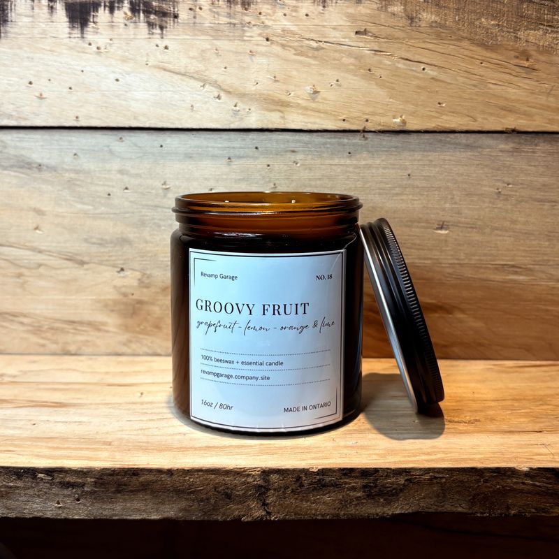 no. 18 - GROOVY FRUIT (minimal label)