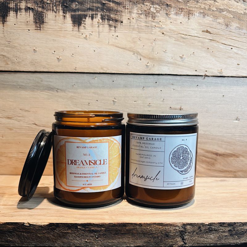 no. 8 - DREAMSICLE (maximal label)