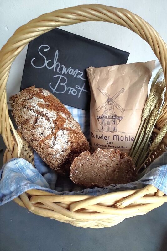 Backmischung - Schwarzbrot