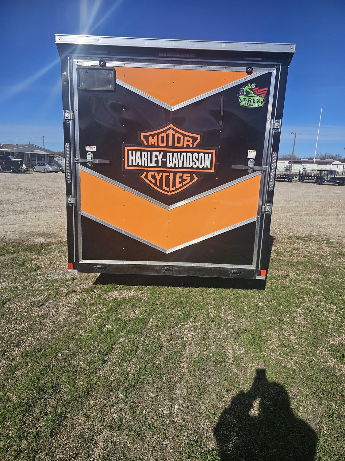 STOCK T REX 7x14 MOTORCYCLE TRAILER stock-t-rex-7x14-motorcycle-trailer