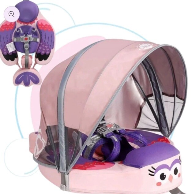 MAMBOBABY CHEST FLOAT, Type: PINK FLAMINGO