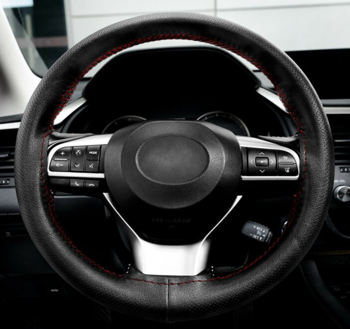 XUKEY HAND STITCHED STEERING WHEEL COVER