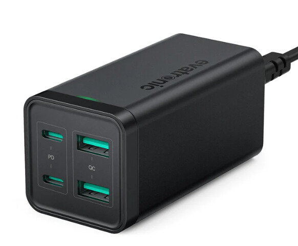 EVATRONIC 4 PORT 65W CHARGER ET-PC004