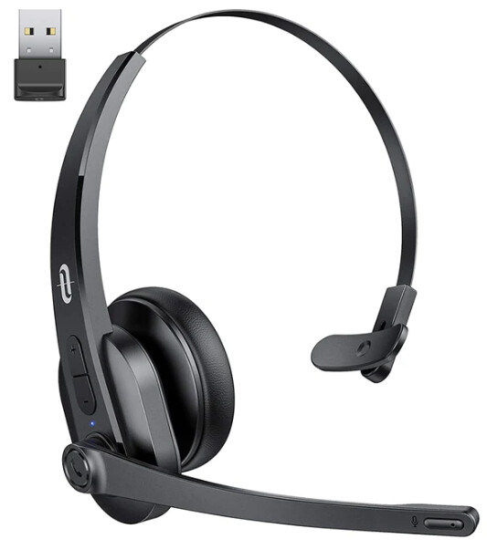 TAOTRONICS WIRELESS MONO HEADSET TT-BH041