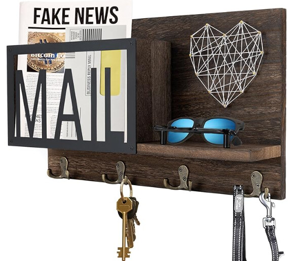 WALL MOUNT MAIL ORGANIZER