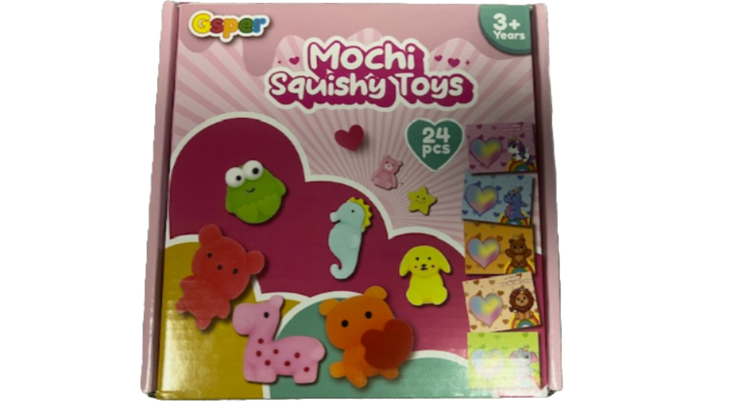 24pcs MOCHI SQUISHY TOYS