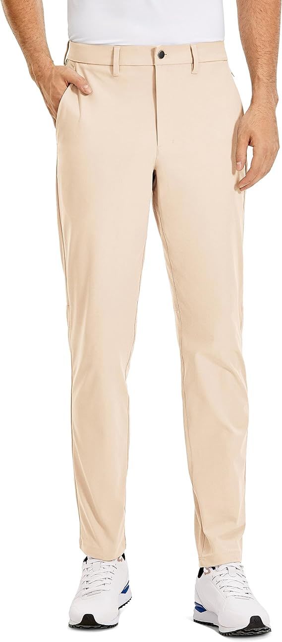 CRZ YOGA GOLF PANTS, COLOR/SIZE: RAW LINEN 28W-34L
