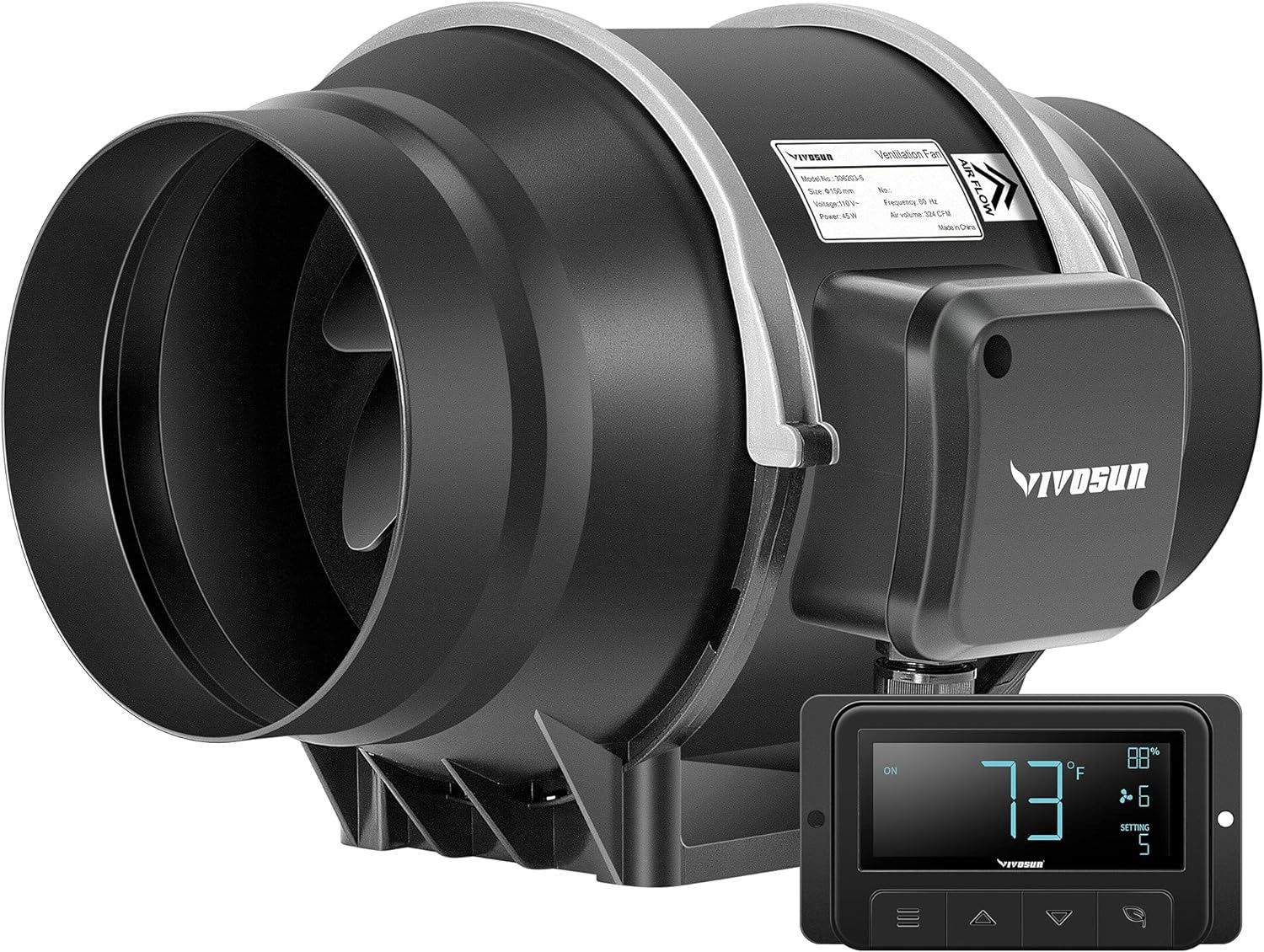 VIVOSUN 6&quot; VENTALATION FAN