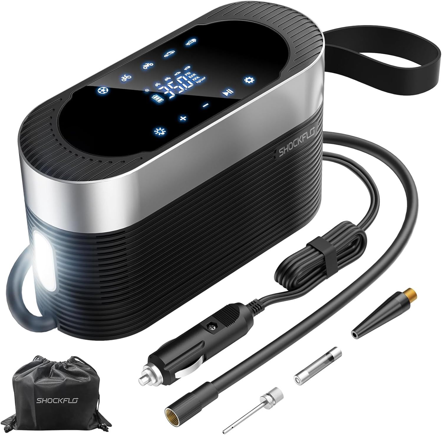 SHOCKFLO SMART PORTABLE AIR INFLATOR TP03
