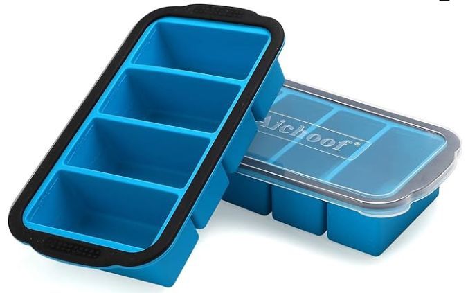 2pk AICHOOF 1 CUP XL SILICONE ICE TRAY