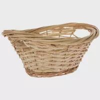 OVAL WICKER BASKET