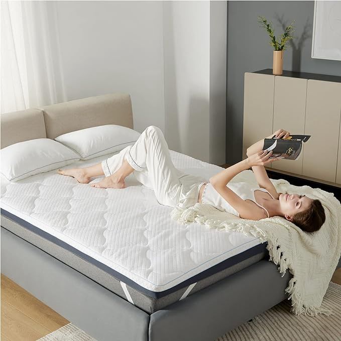 4&quot; TWIN XL BEDSURE MATTRESS TOPPER 39&quot; X 80&quot;