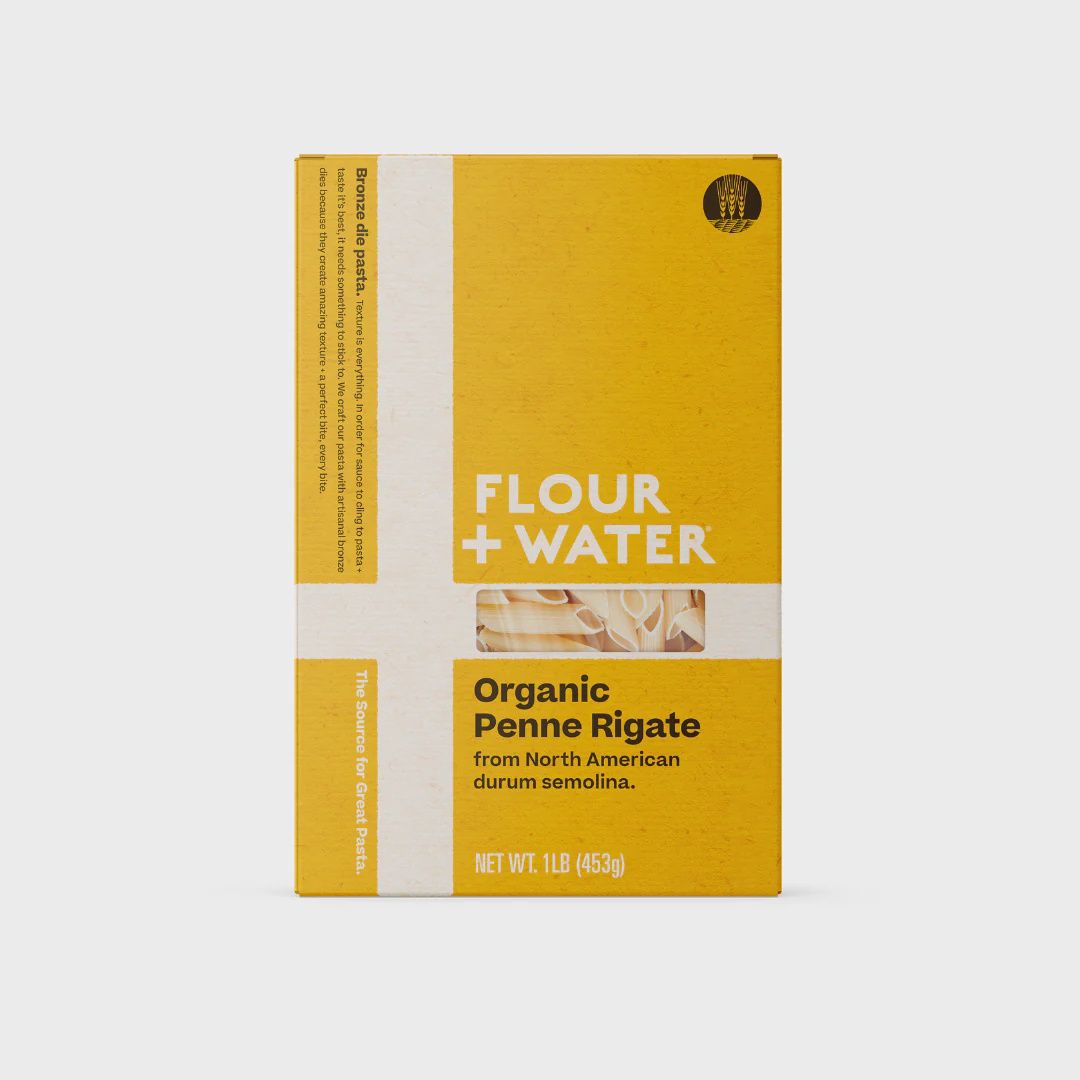 FLOUR + WATER ORGANIC PENNE PASTA