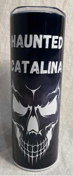 Haunted Catalina Ghost Tour Skull Tumbler