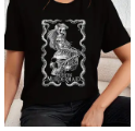 Women&#39;s Skull Mermaid Black Large
