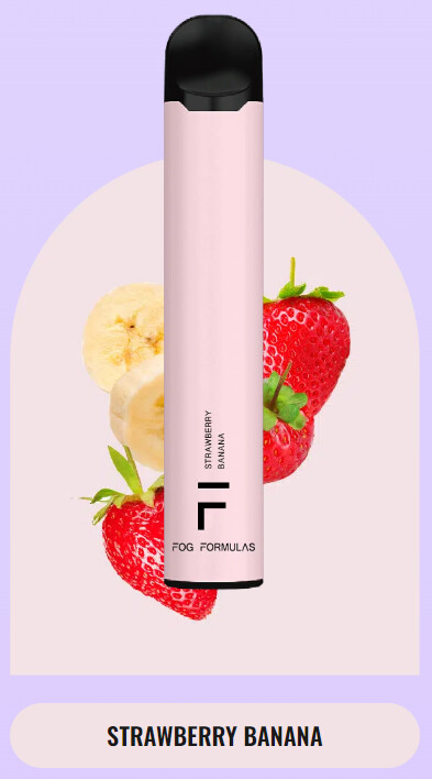 Disposable Device Fog Formulas Strawberry Banana