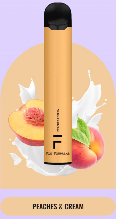 Disposable Device Fog Formulas Peaches &amp; Cream