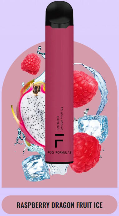 Disposable Device Fog Formulas Raspberry Dragon Fruit Ice
