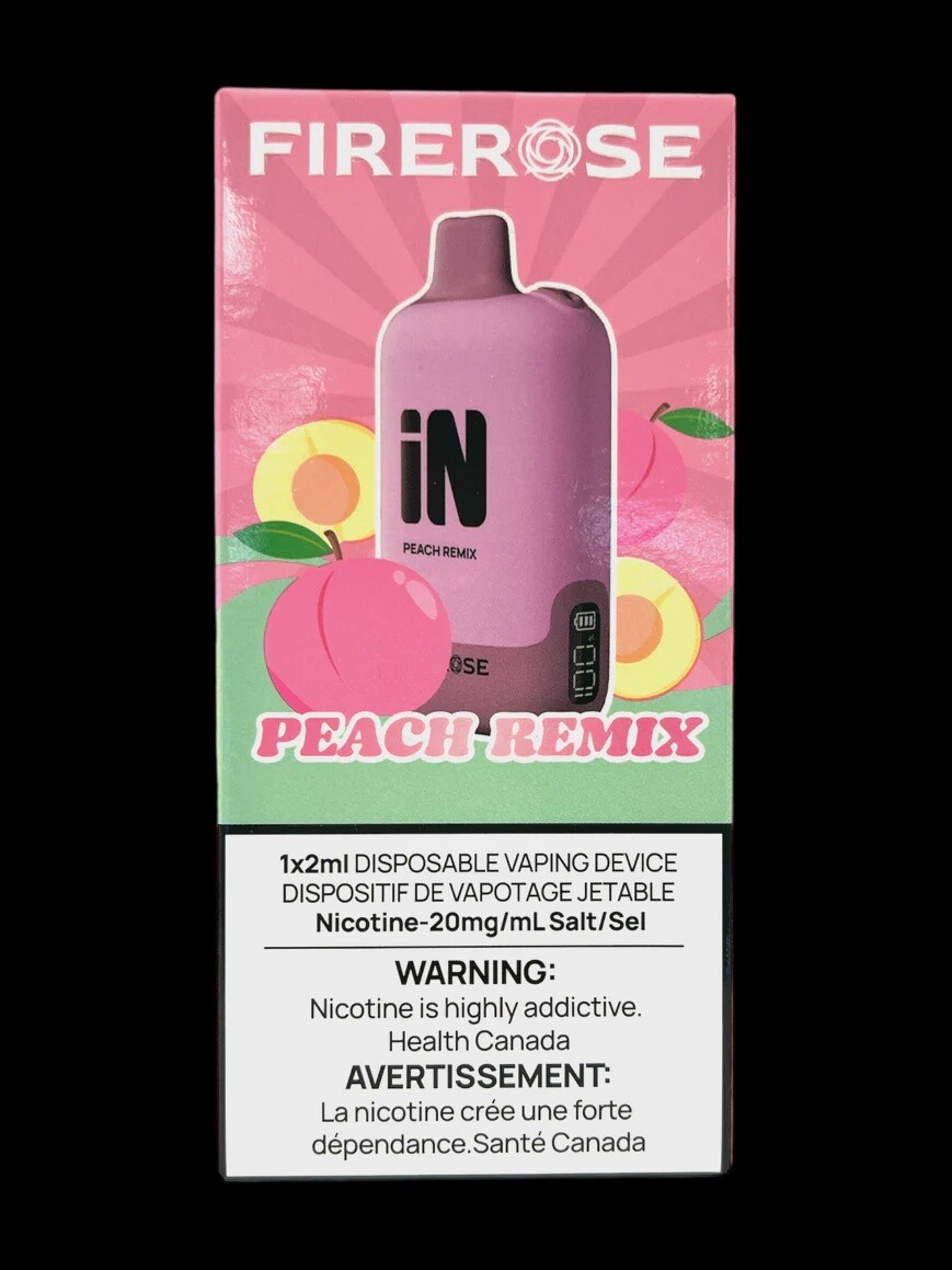 Disposable Device FIREROSE IN peach remix