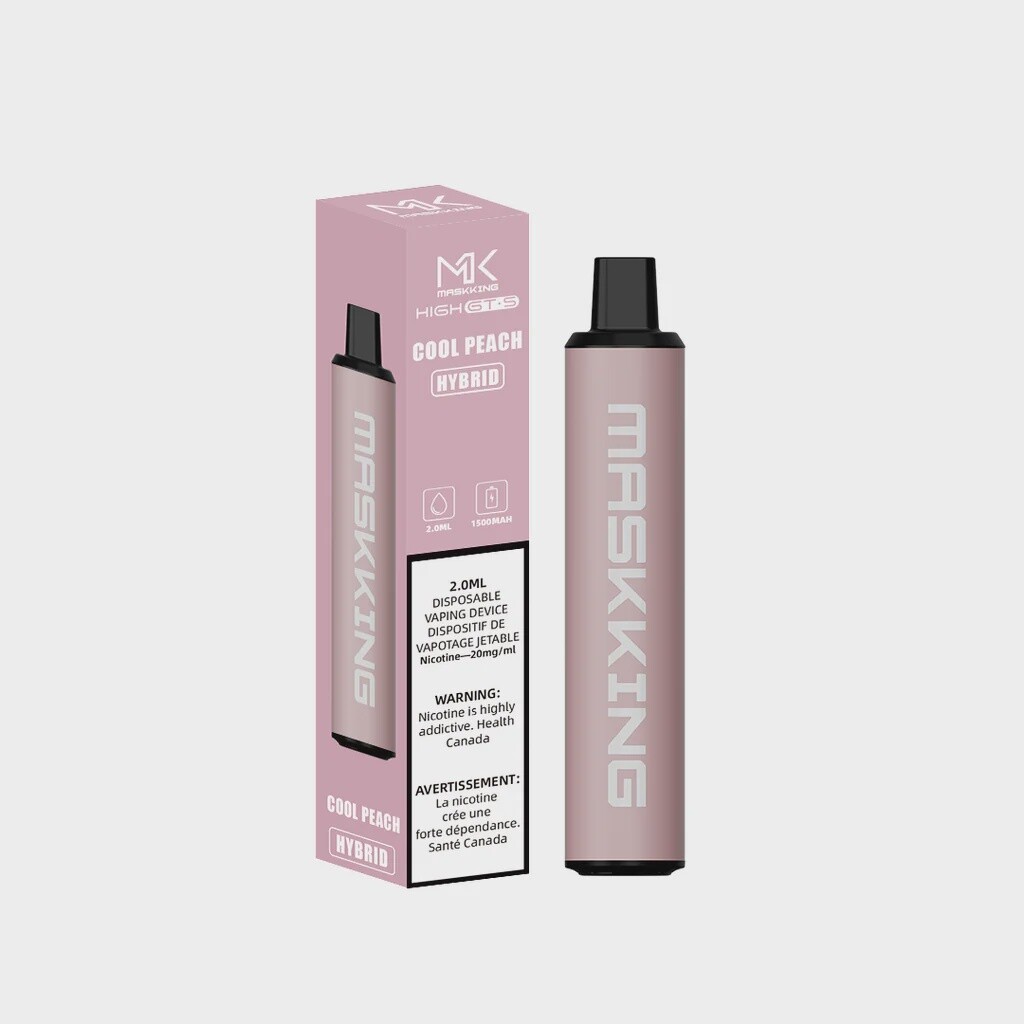 Disposable Device Maskking High GTS peach ice