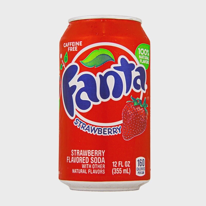 Cold Drinks Fanta Strawberry 355ml
