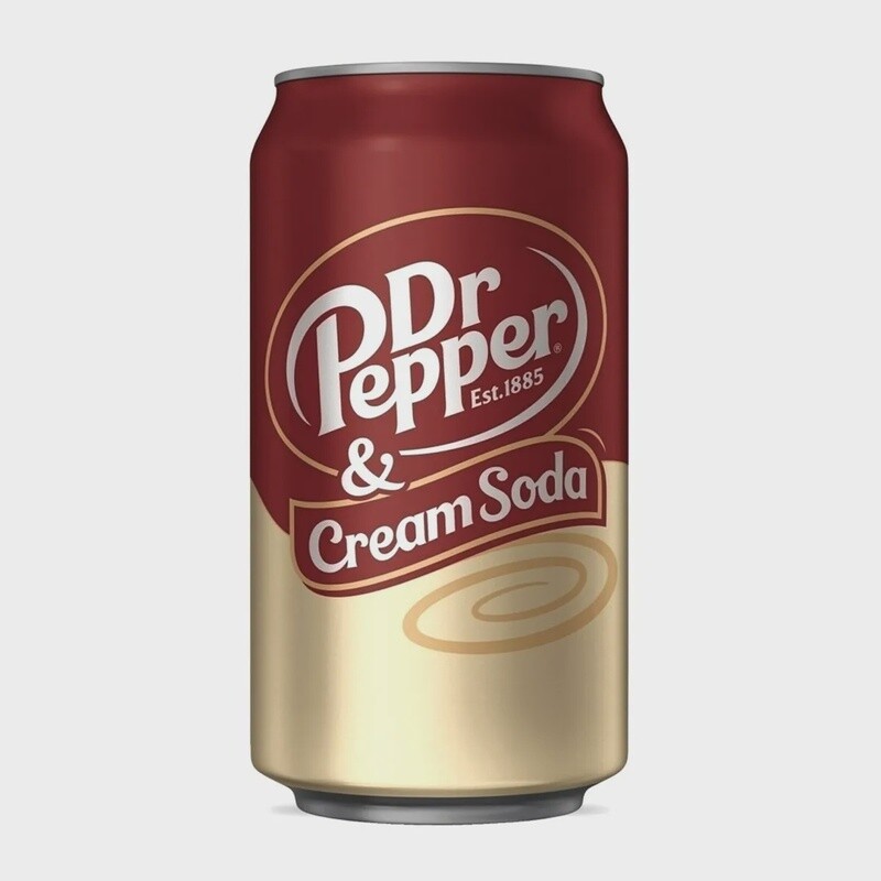 Cold Drinks Dr Pepper Cream Soda 355ml
