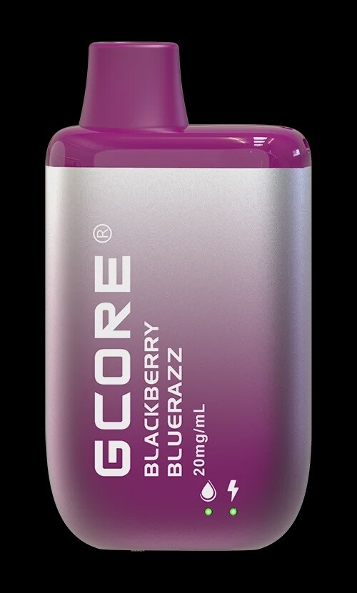 Disposable Device Gcore indicator Blackberry blue razz 20 mg