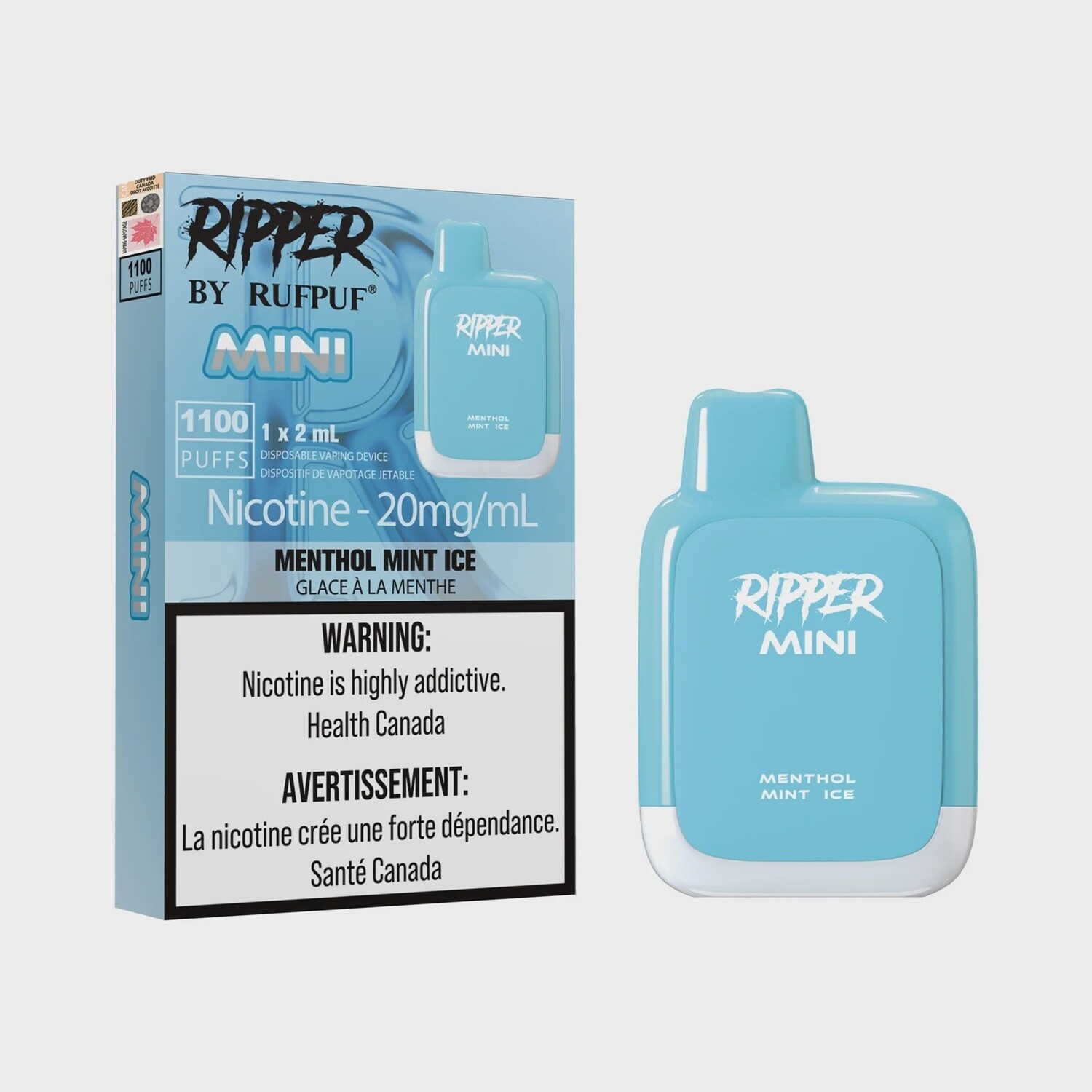 Disposable Device RIPPER MINI MENTHOL MINT ICE