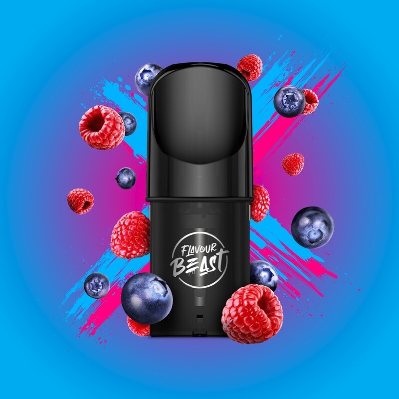 Pods Flavour beast bomb blue razz pods