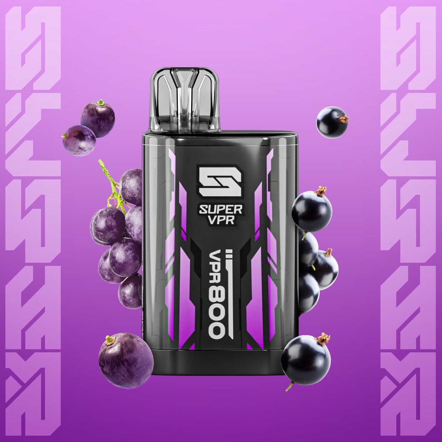 Disposable Device Super VPR 800 Grape Blackcurrant