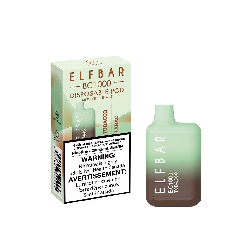Disposable Device Elfbar 1000 Tobacco