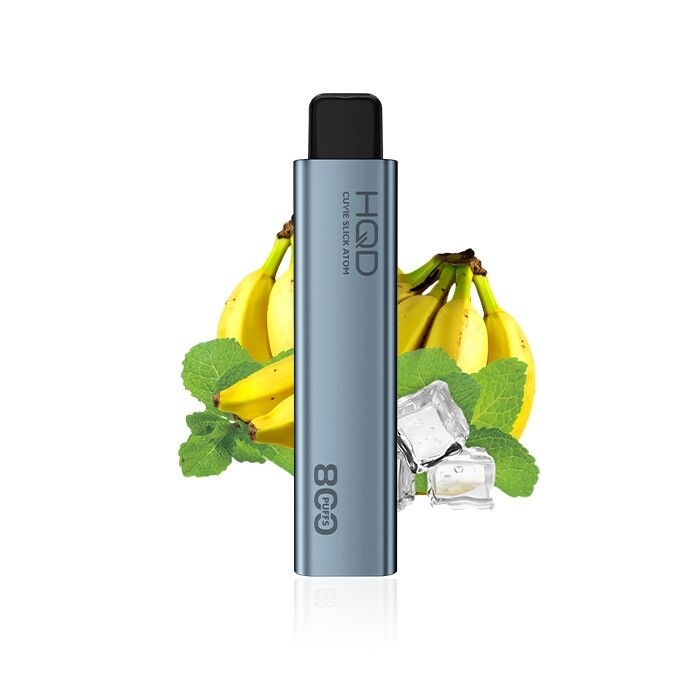 Disposable Device HQD cuvie slick atom Banana mint